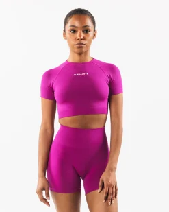 Clearance Amplify SS Crop Women T-shirts & Crops