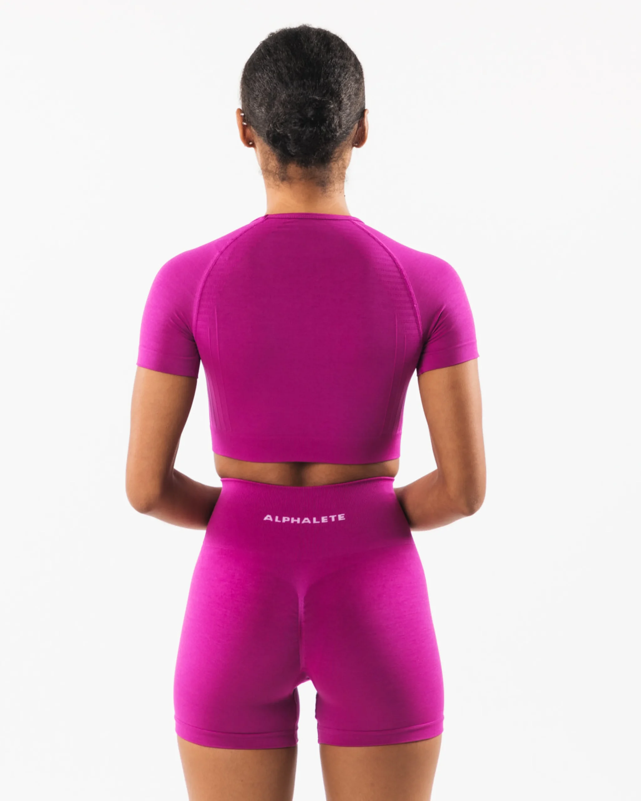 Clearance Amplify SS Crop Women T-shirts & Crops