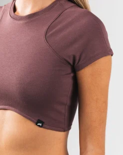 Best Angled Crop Tee Women T-shirts & Crops