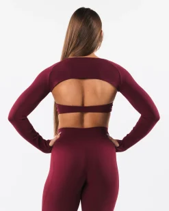 Clearance Aura Shrug LS Women T-shirts & Crops