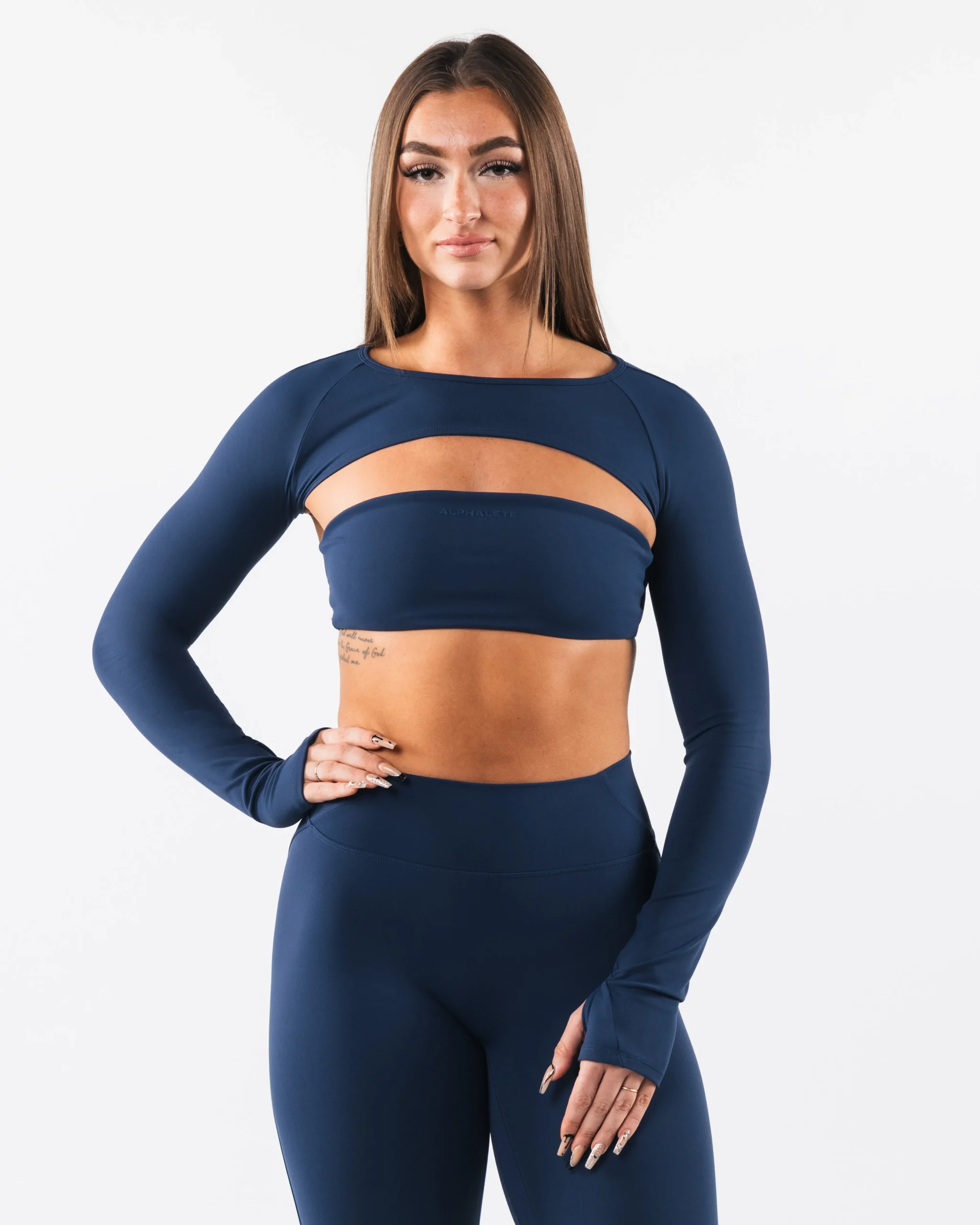 Clearance Aura Shrug LS Women T-shirts & Crops