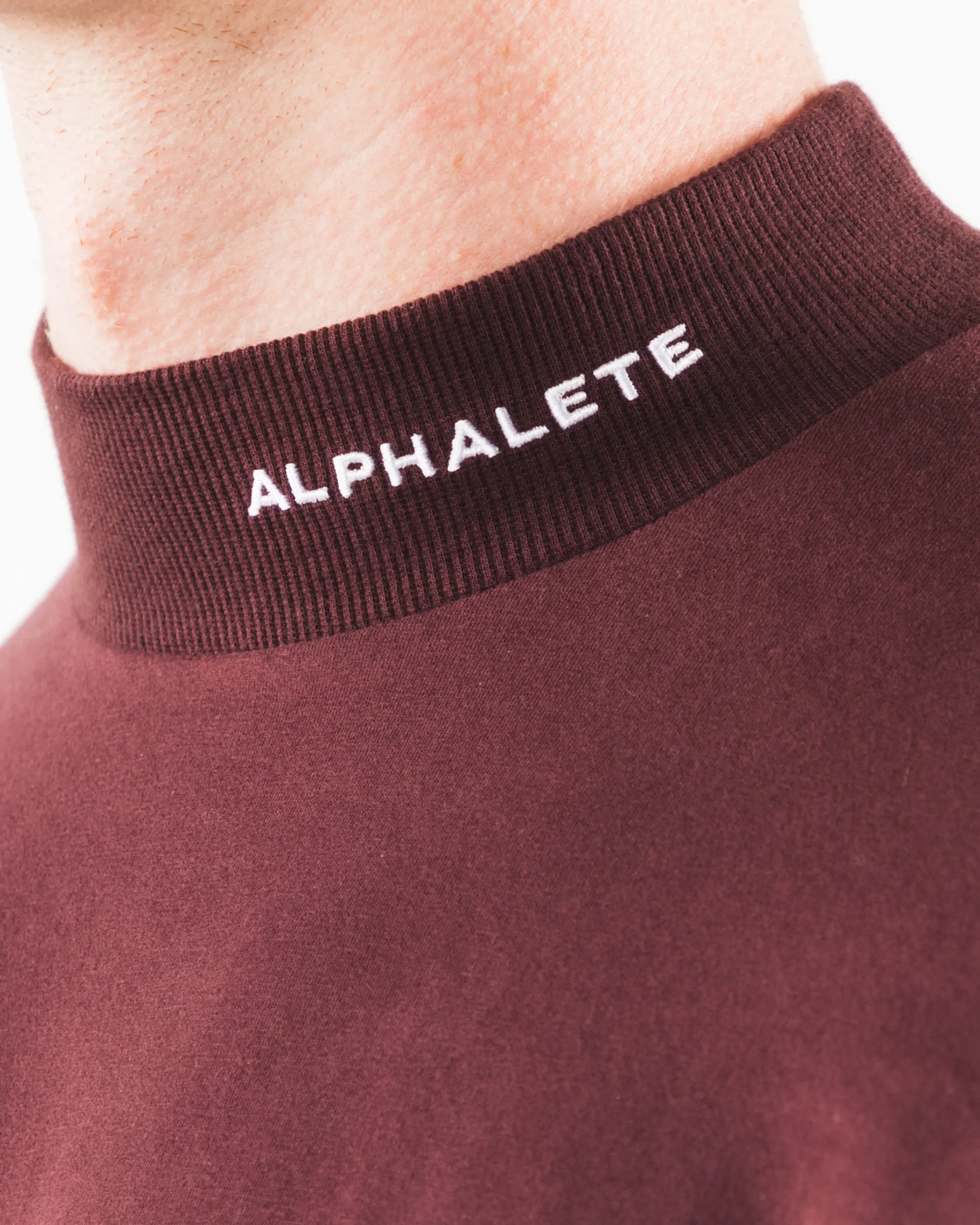 New Brushed Core Mock Neck LS Long Sleeve Shirts