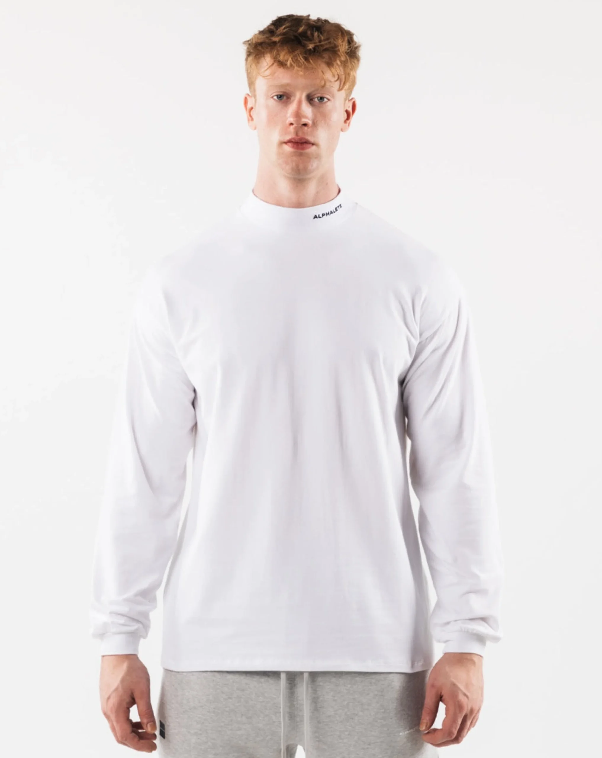 Online Brushed Core Mock Neck LS Long Sleeve Shirts