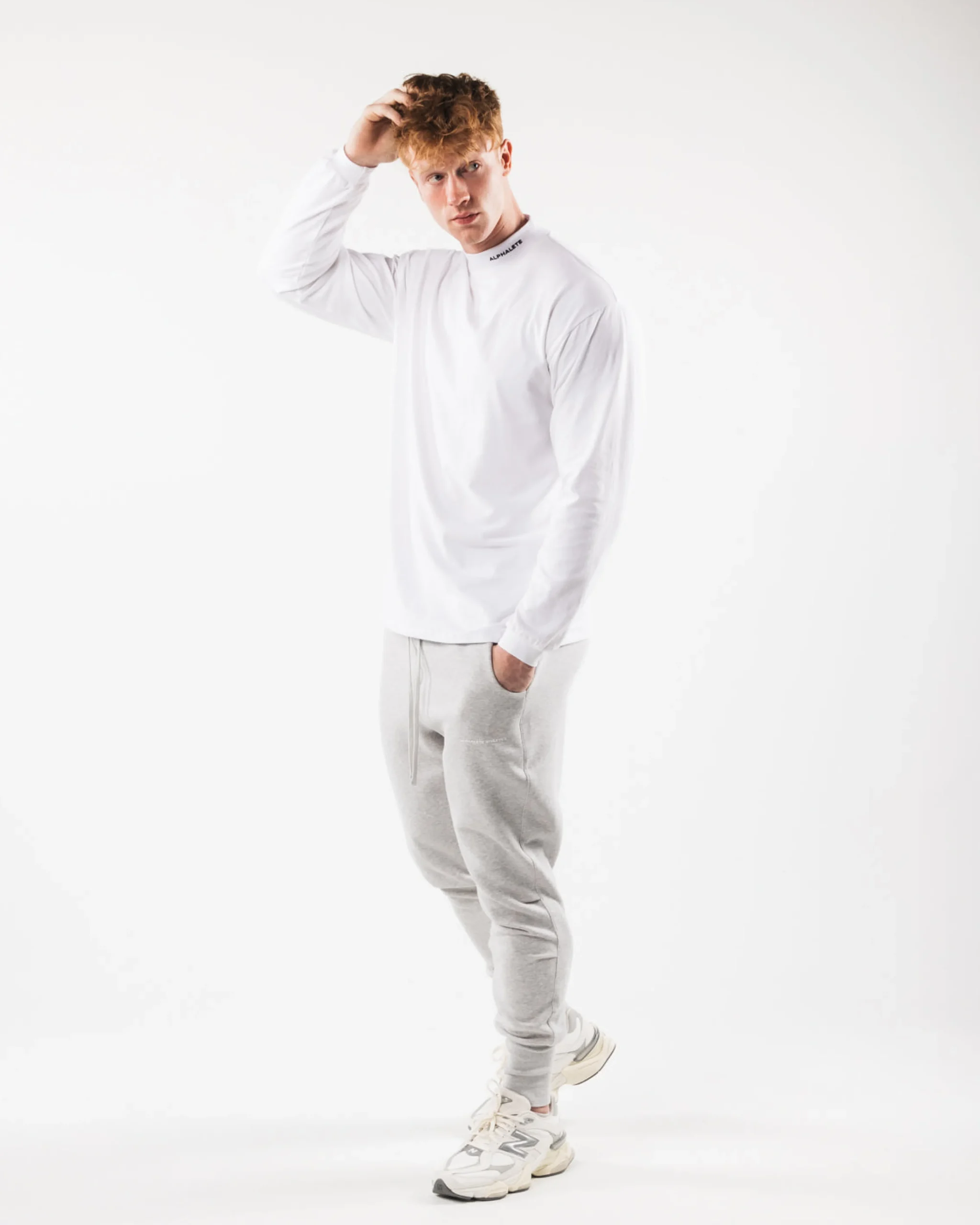Online Brushed Core Mock Neck LS Long Sleeve Shirts