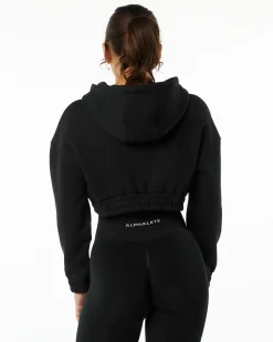 Best Classic Capital Crop Hoodie Women Hoodies & Sweatshirts