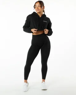 Best Classic Capital Crop Hoodie Women Hoodies & Sweatshirts
