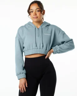 Fashion Classic Capital Crop Hoodie Women Hoodies & Sweatshirts