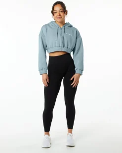Fashion Classic Capital Crop Hoodie Women Hoodies & Sweatshirts