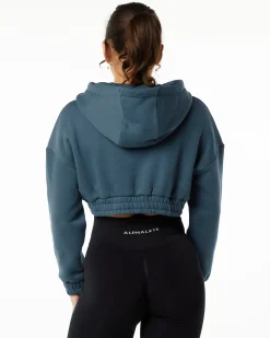 Best Classic Capital Crop Hoodie Women Hoodies & Sweatshirts