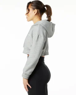 Outlet Classic Capital Crop Hoodie Women Hoodies & Sweatshirts
