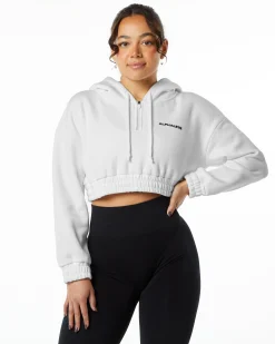 Hot Classic Capital Crop Hoodie Women Hoodies & Sweatshirts