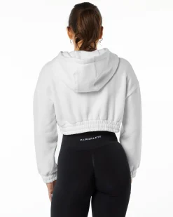 Hot Classic Capital Crop Hoodie Women Hoodies & Sweatshirts