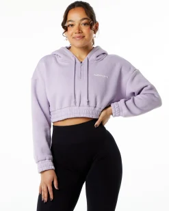 Hot Classic Capital Crop Hoodie Women Hoodies & Sweatshirts