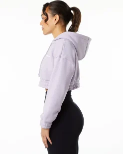Hot Classic Capital Crop Hoodie Women Hoodies & Sweatshirts