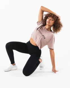 Discount Core Airtech SS Crop Women T-shirts & Crops