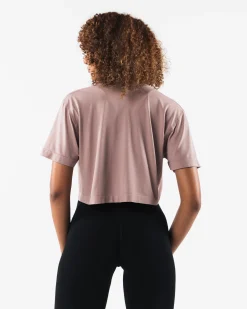 Discount Core Airtech SS Crop Women T-shirts & Crops