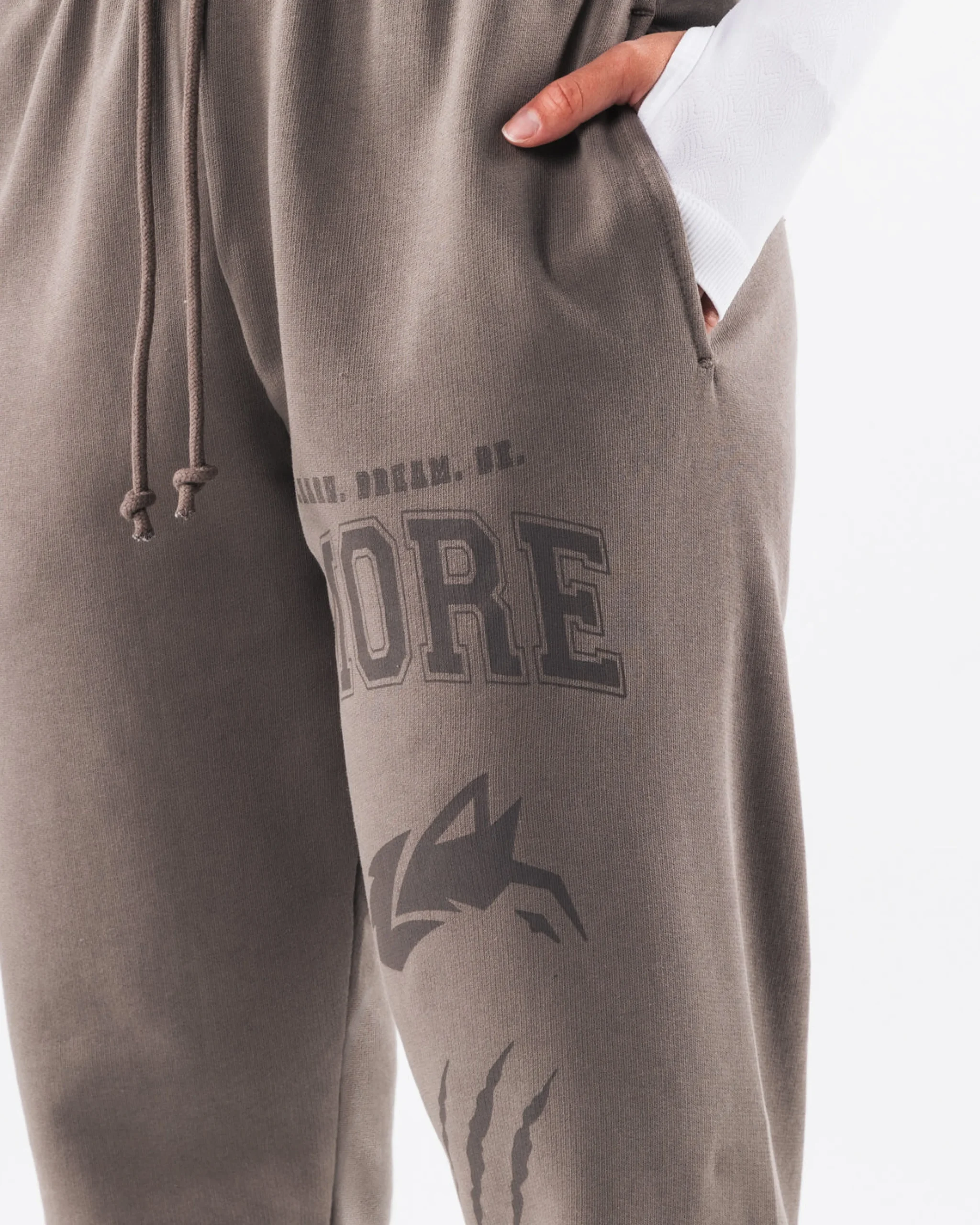 Outlet Earth Dye Graphic Jogger Women Sweatpants|Pants