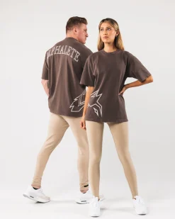 New Giant Wolf Head Tee Women T-shirts & Crops
