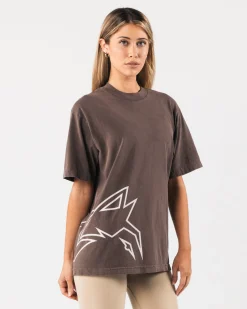 New Giant Wolf Head Tee Women T-shirts & Crops