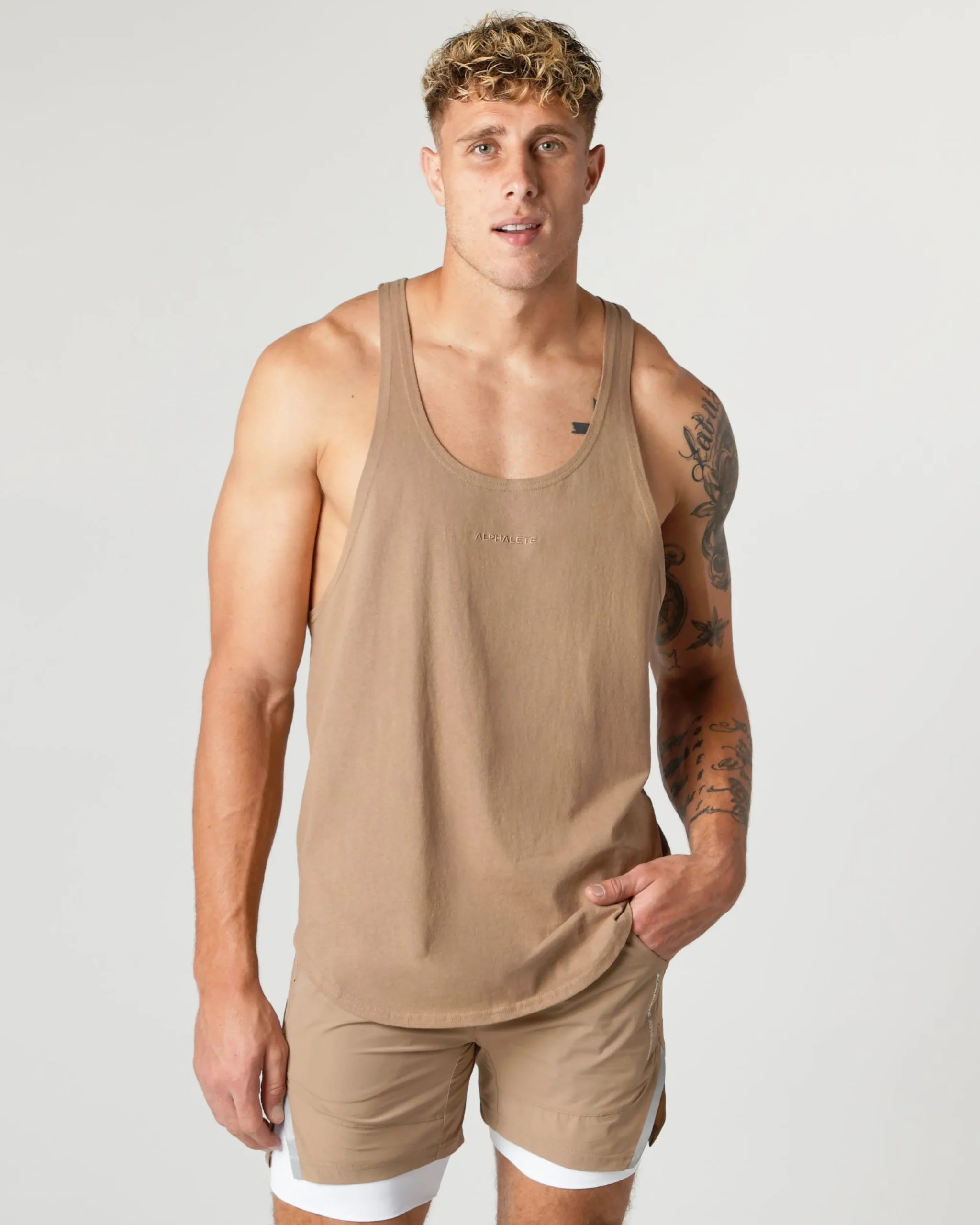 Clearance Heavy Cotton Core Stringer Tanks & Stringers