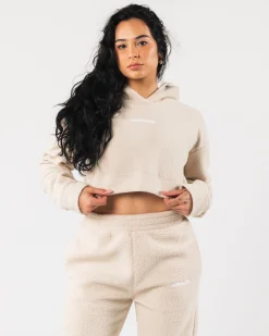 Online King Crop Hoodie Women Hoodies & Sweatshirts