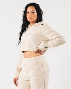Online King Crop Hoodie Women Hoodies & Sweatshirts