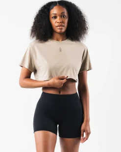 Clearance LDB Oversized Crop Tee Women T-shirts & Crops