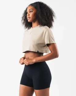 Clearance LDB Oversized Crop Tee Women T-shirts & Crops