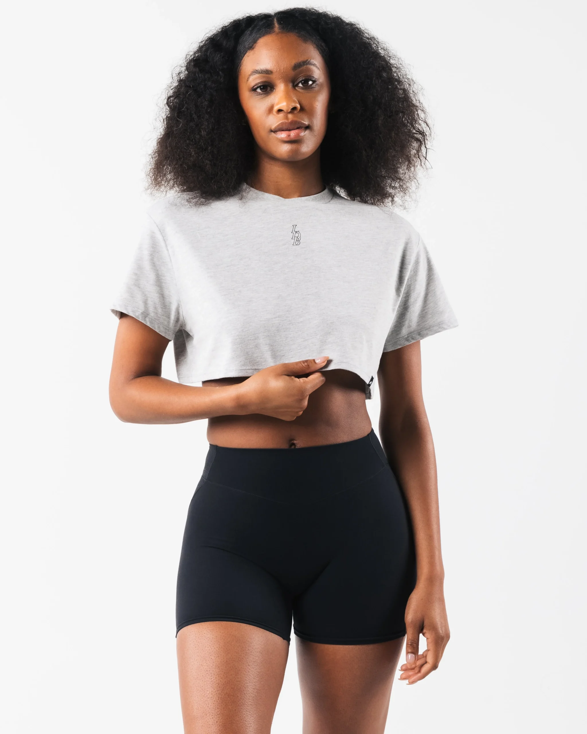 Clearance LDB Oversized Crop Tee Women T-shirts & Crops