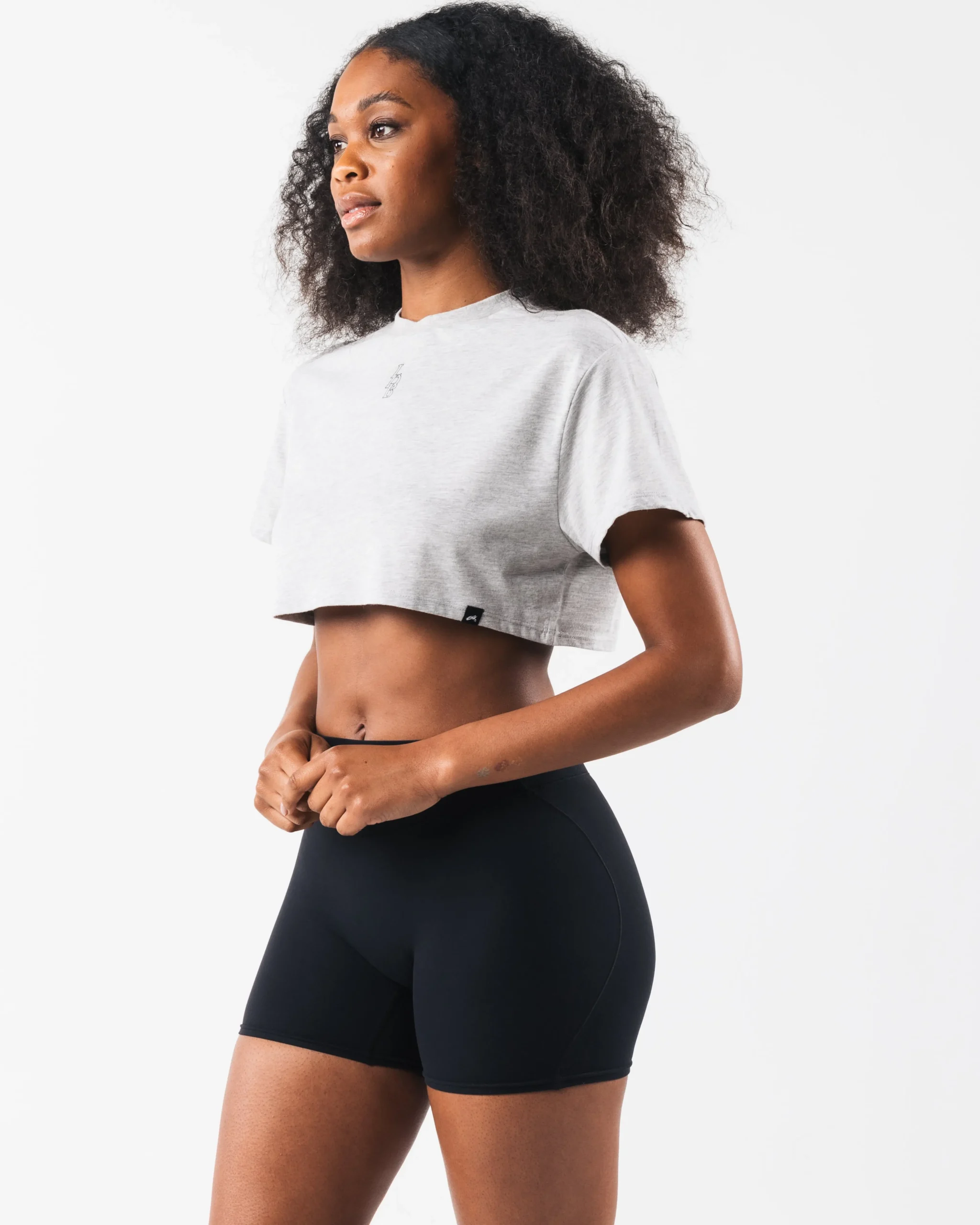 Clearance LDB Oversized Crop Tee Women T-shirts & Crops