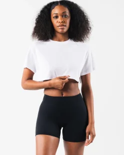 Online LDB Oversized Crop Tee Women T-shirts & Crops