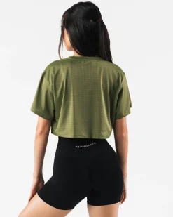 Clearance Margo Mesh Crop Tee Women T-shirts & Crops