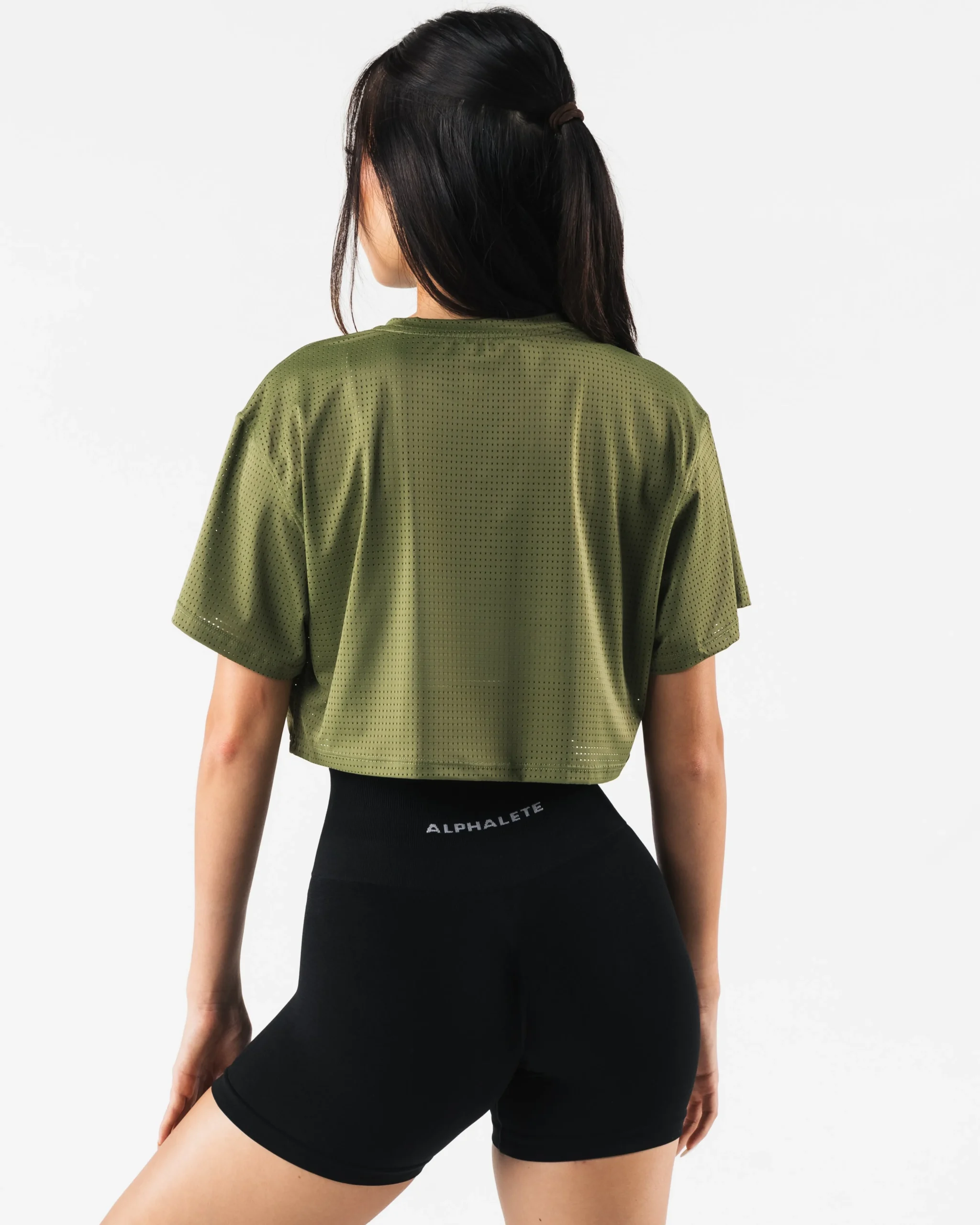 Clearance Margo Mesh Crop Tee Women T-shirts & Crops