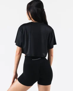 Fashion Margo Mesh Crop Tee Women T-shirts & Crops