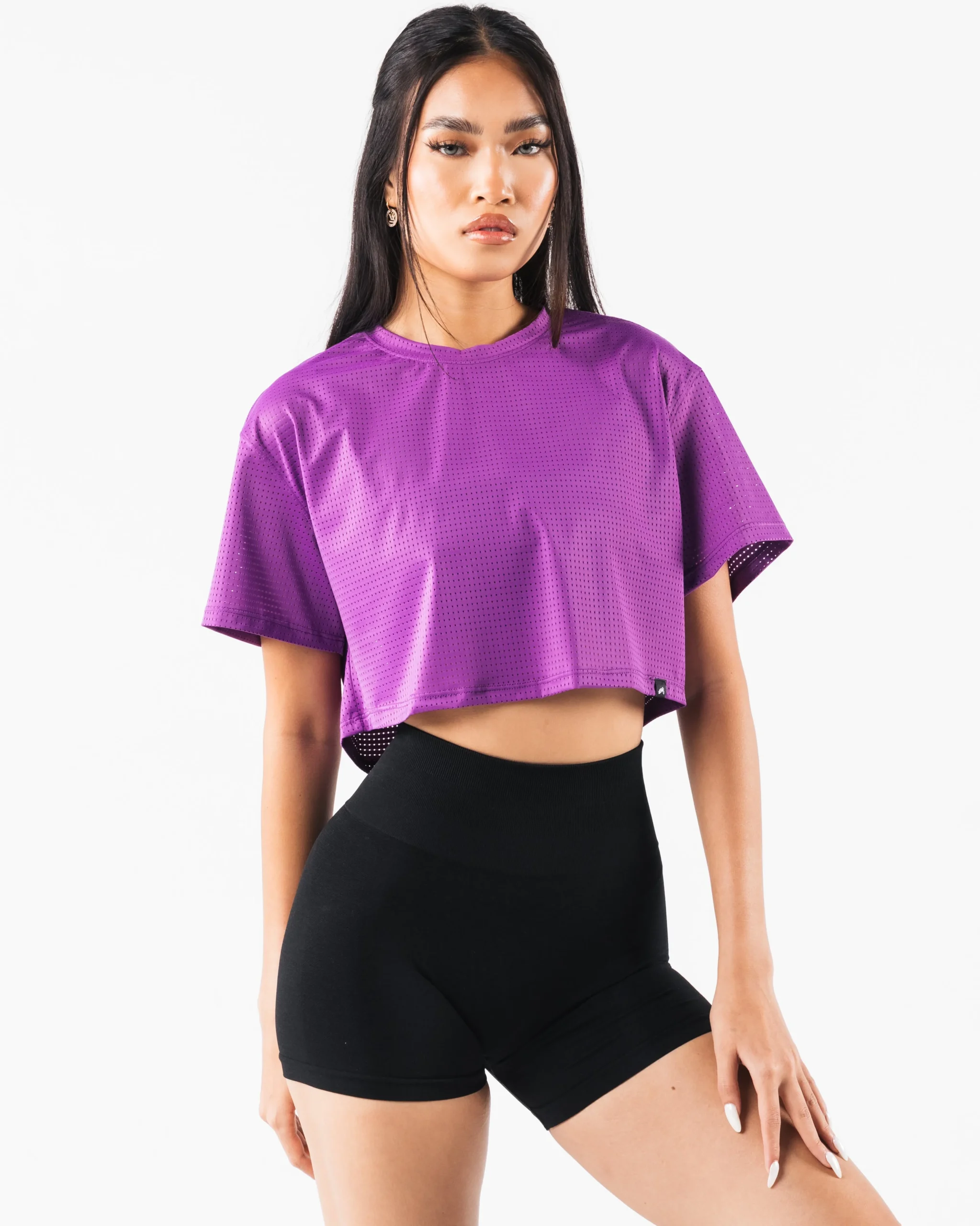 Hot Margo Mesh Crop Tee Women T-shirts & Crops
