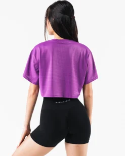 Hot Margo Mesh Crop Tee Women T-shirts & Crops