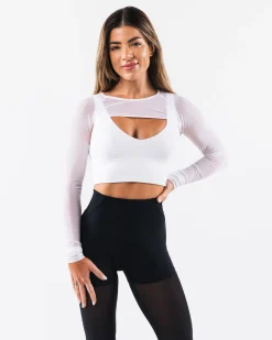 Outlet Mesh Astor LS Women T-shirts & Crops