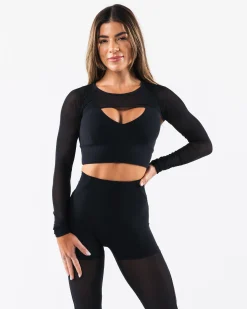 Best Mesh Astor LS Women T-shirts & Crops