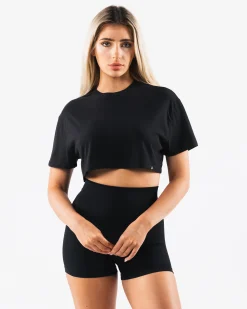 Outlet OT Oversized Crop Tee Women T-shirts & Crops