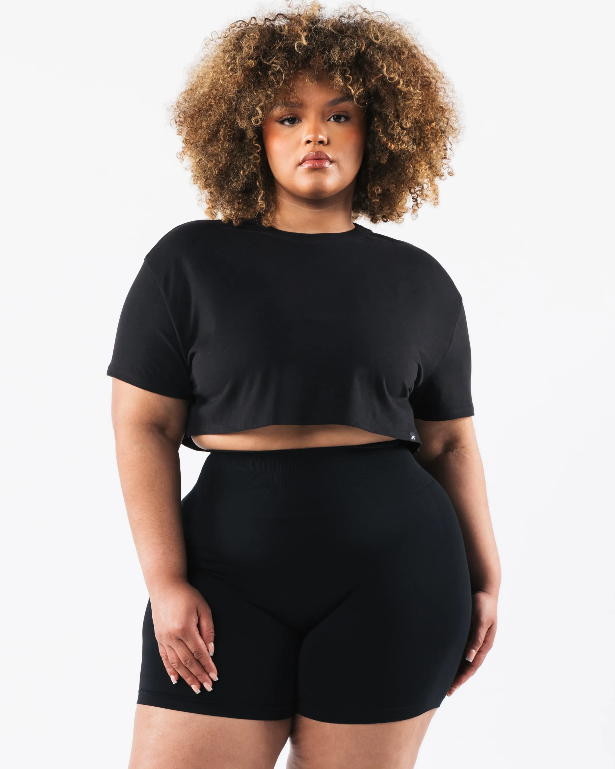 Outlet OT Oversized Crop Tee Women T-shirts & Crops