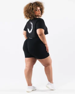 Outlet OT Oversized Crop Tee Women T-shirts & Crops