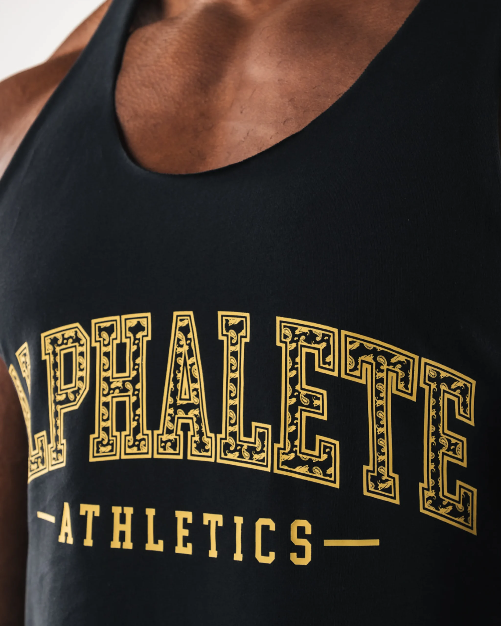 Hot Paisley Print Raw Cut Tank Tanks & Stringers