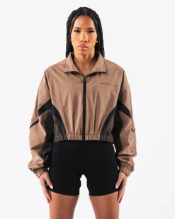 Sale Retro Crop Jacket Women Hoodies & Sweatshirts