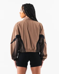 Sale Retro Crop Jacket Women Hoodies & Sweatshirts