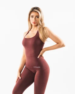 Fashion Seamless Racerback Tank Women Tank Tops