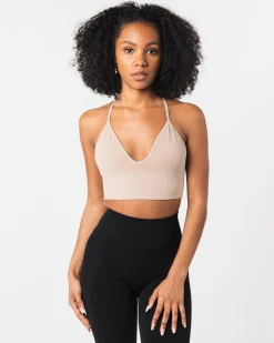Fashion Seamless Ribbed Bra Women Bras