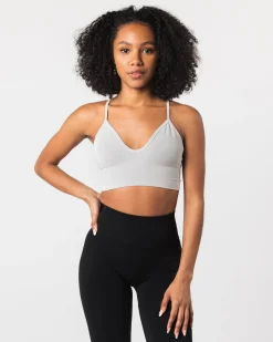 Hot Seamless Ribbed Bra Women Bras