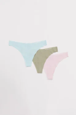 Discount Seamless Thong 3pk Women Underwear