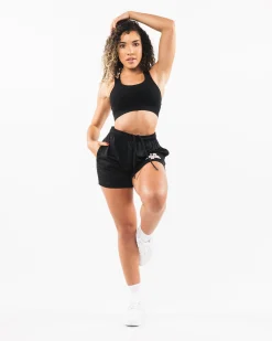 Outlet Signature Mesh Short 4" Women Shorts