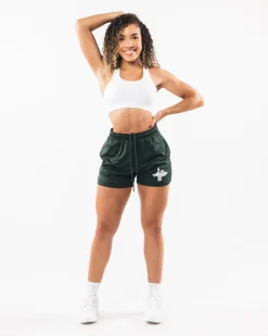 Sale Signature Mesh Short 4" Women Shorts